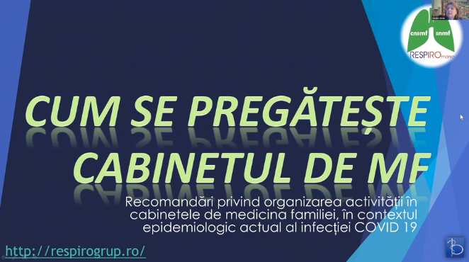 Pregătirea cabinetului de medicina familiei (LaZiCuTot) în vreme de COVID-19