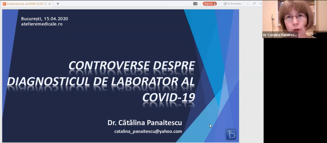 Controverse despre diagnosticul de laborator al COVID – 19