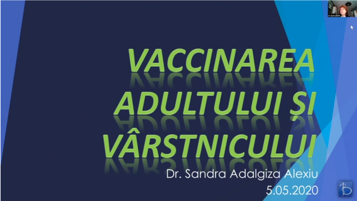 Vaccinarea adultului si a varstnicului