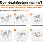 Cum dezinfectam mainile?