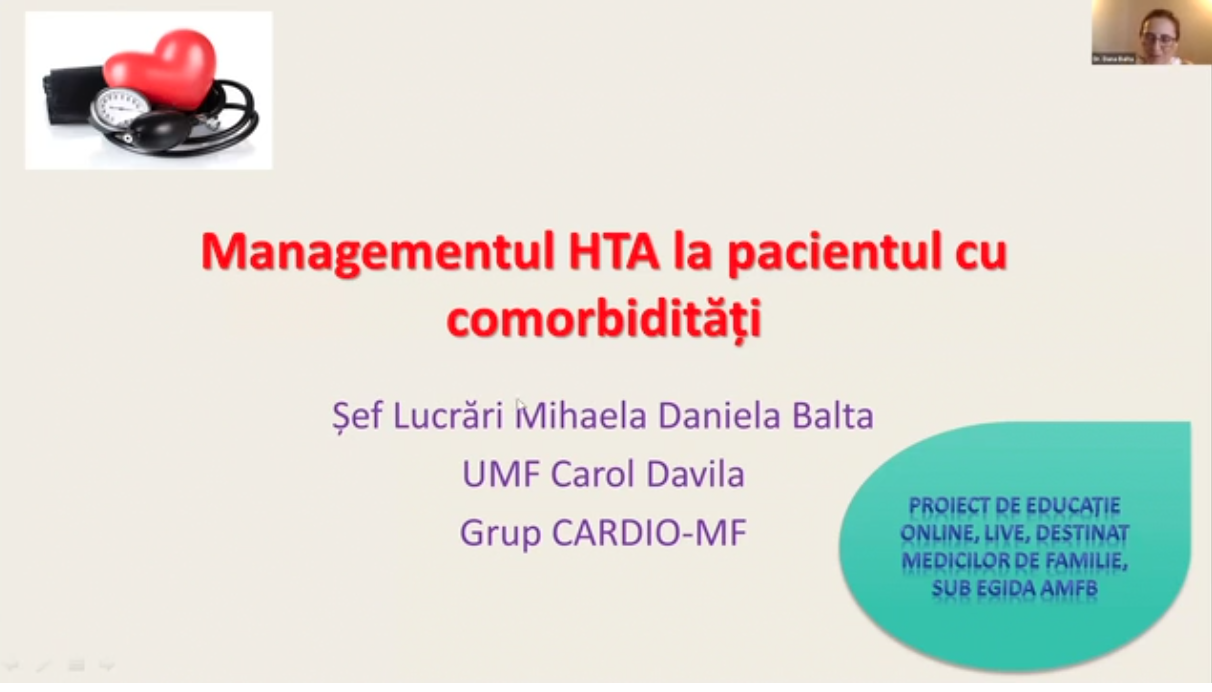 Managementul HTA la pacientul cu comorbididati