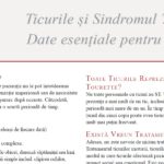 Ticurile si sindromul Tourette. Date esentiale pentru pacienti