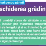 Sfaturi pentru parinti la redeschiderea gradinitelor