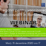Pregătiri pentru vaccinarea anticovid19 în Romania