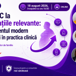 Webinar: De la IMC la complicațiile relevante: managementul modern al obezității în practica clinică: 18 august 2026, începând cu ora 16:00